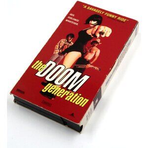 The Doom Generation VHS Unrated Director's Cut Vidmark 90s Dark Comedy | Good